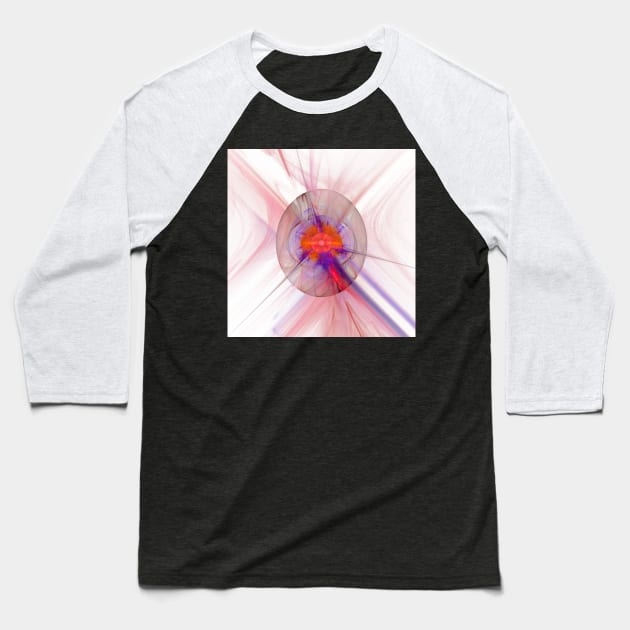 Abstract developing egg fractal Baseball T-Shirt by hereswendy